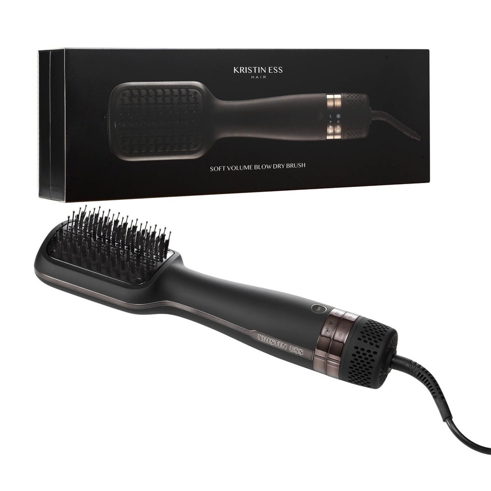 Kristin Ess Blow Dry Hair Brush- Black